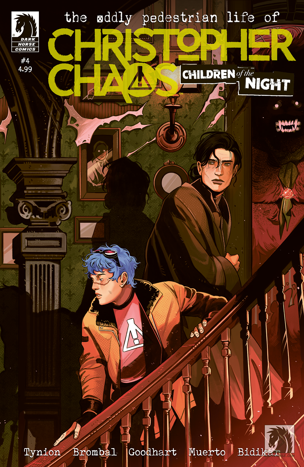 The Oddly Pedestrian Life of Christopher Chaos: Monsters in Love no. 4 main cover