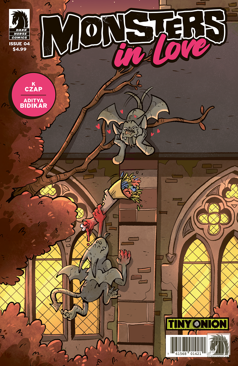 The Oddly Pedestrian Life of Christopher Chaos: Monsters in Love no. 4 back cover