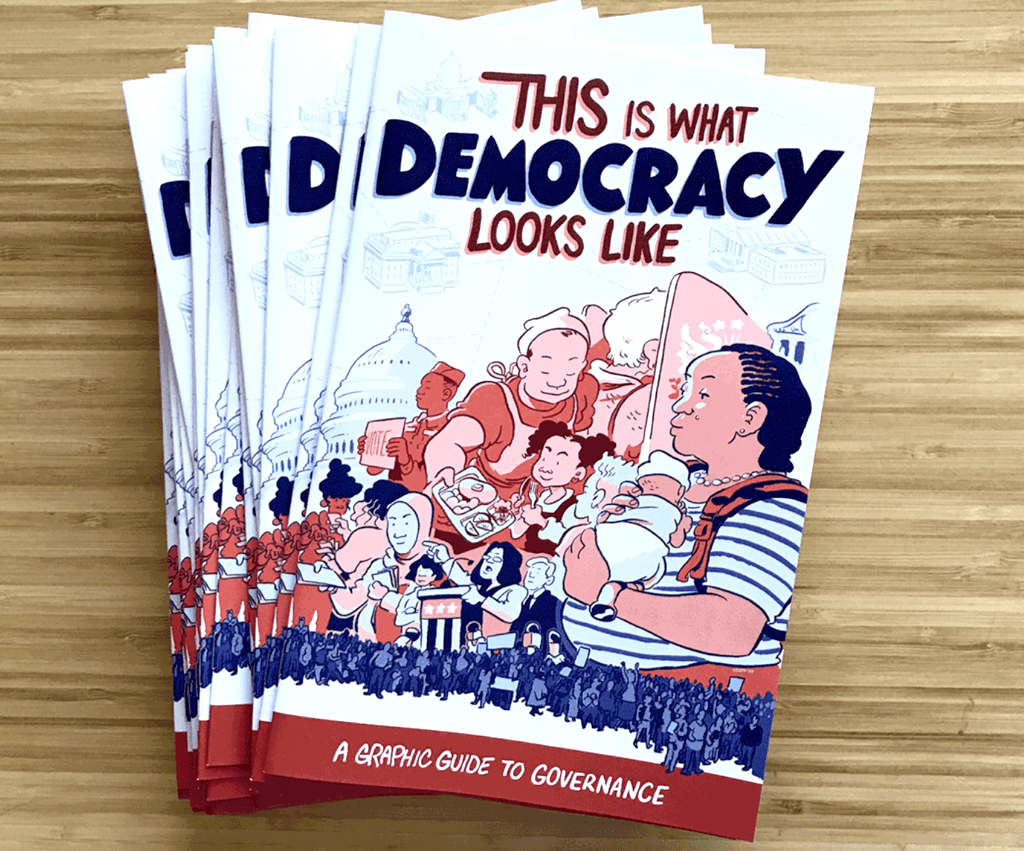 This Is What Democracy Looks Like comic