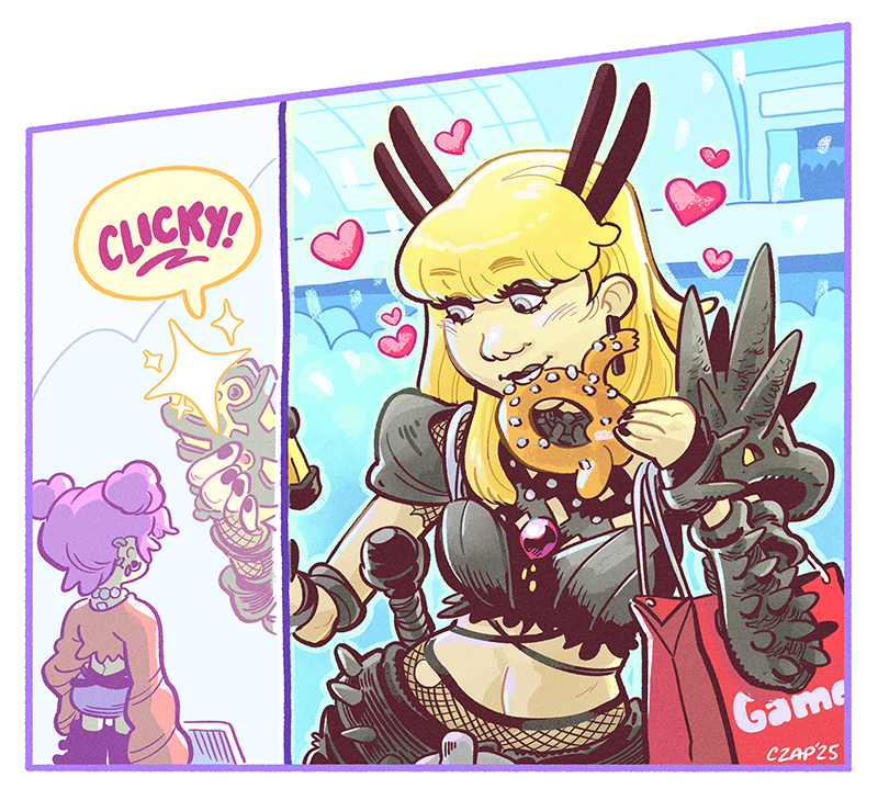 Magik Mall Brat sticker