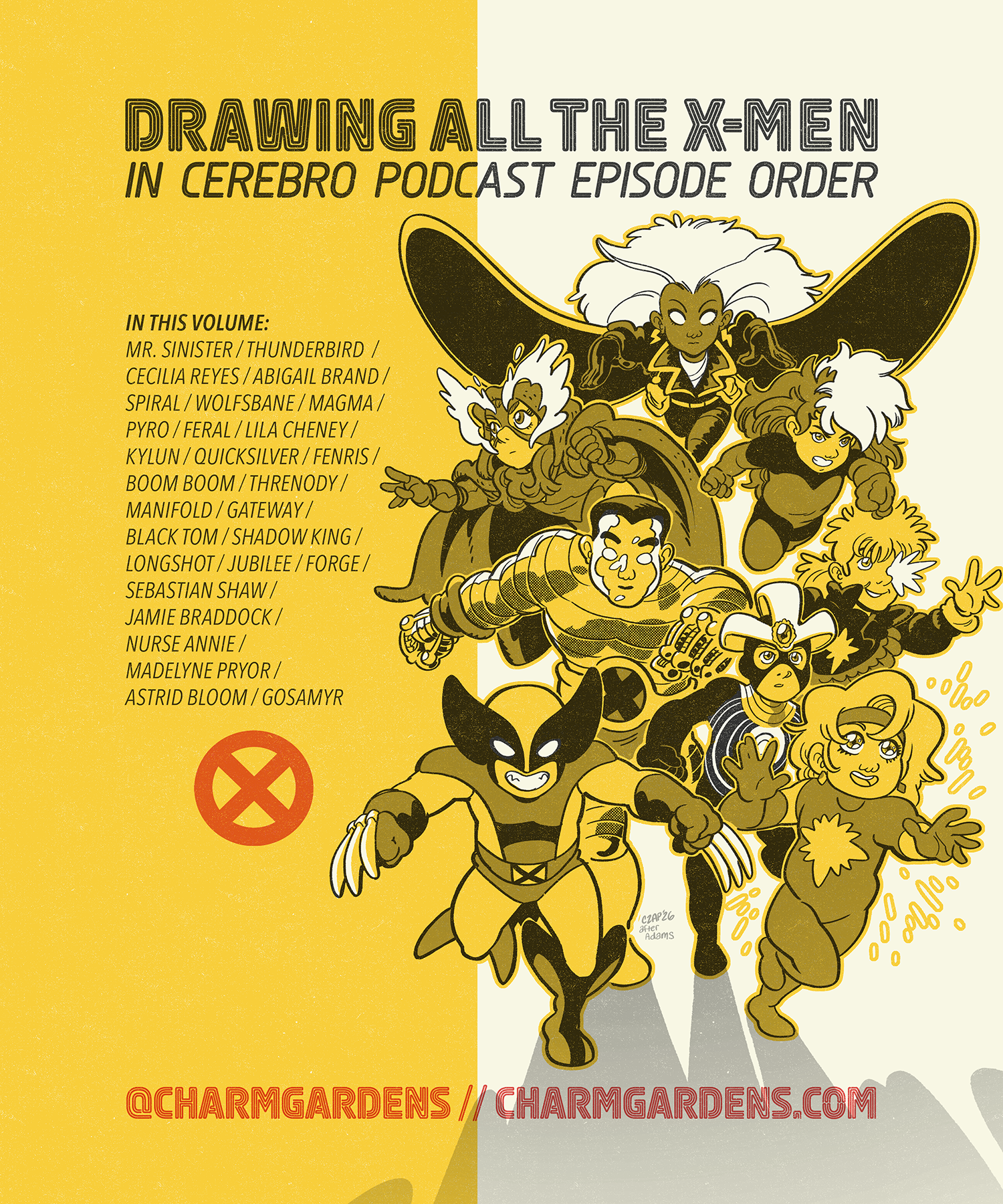 Cerebro Character File vol 3 - K Czap