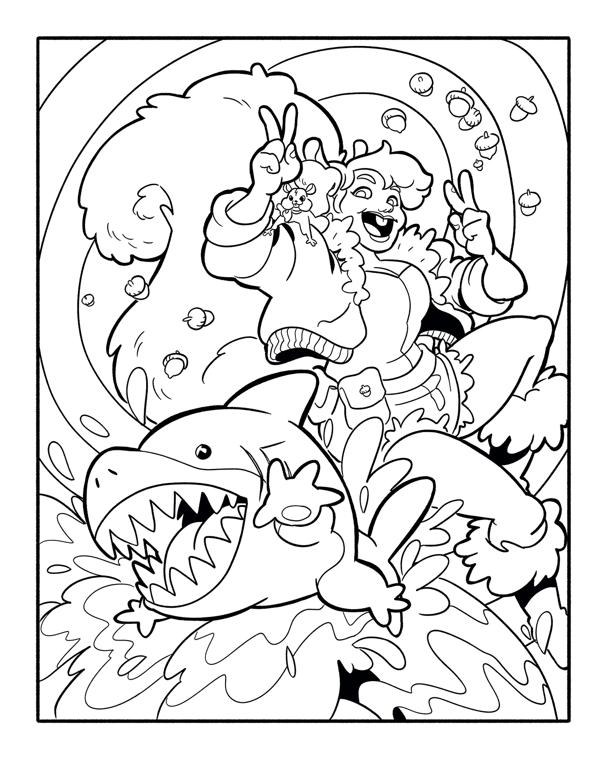 Super Hero Coloring Book