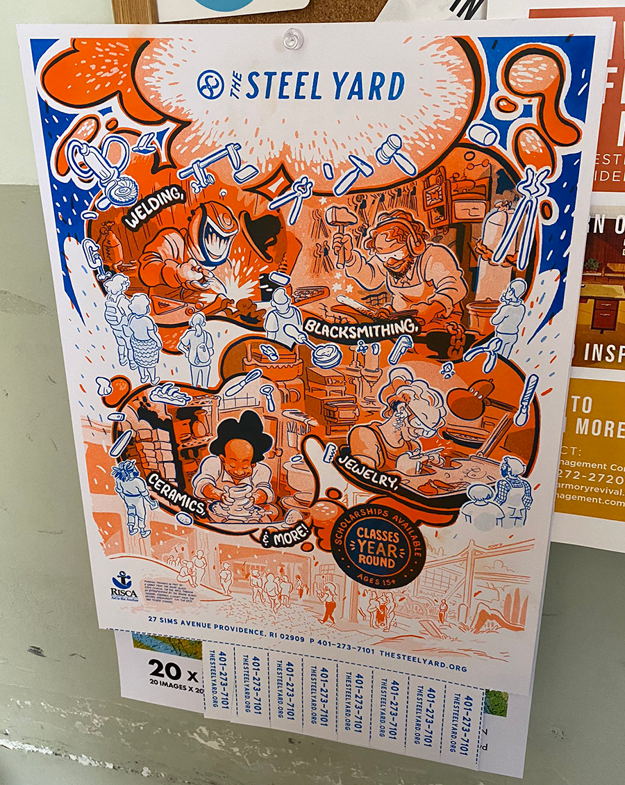 Steel Yard 2020 poster